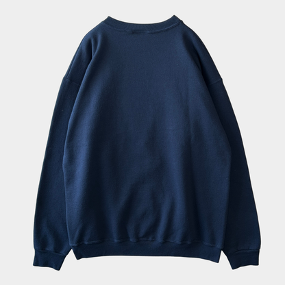 90's PEANUTS ルーシー キャラクタースウェット スヌーピー 紺(XL)/C0697S-SO