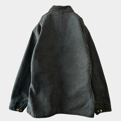 90's~ Carhartt カーハート チョアコート カバーオール ブラック/A8788O-SO