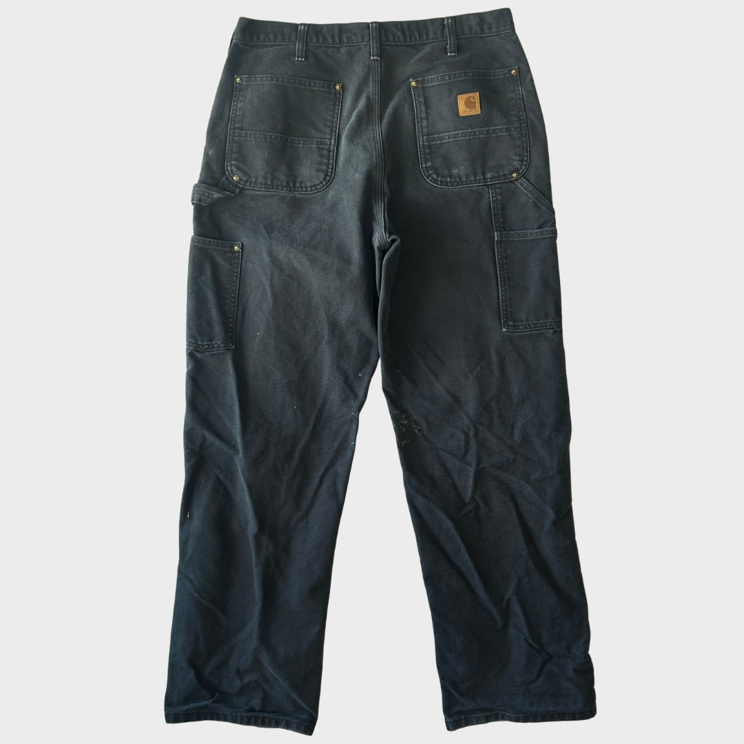 Carhartt ダブルニー BLK ブラック(34×32)/B3429P-SO