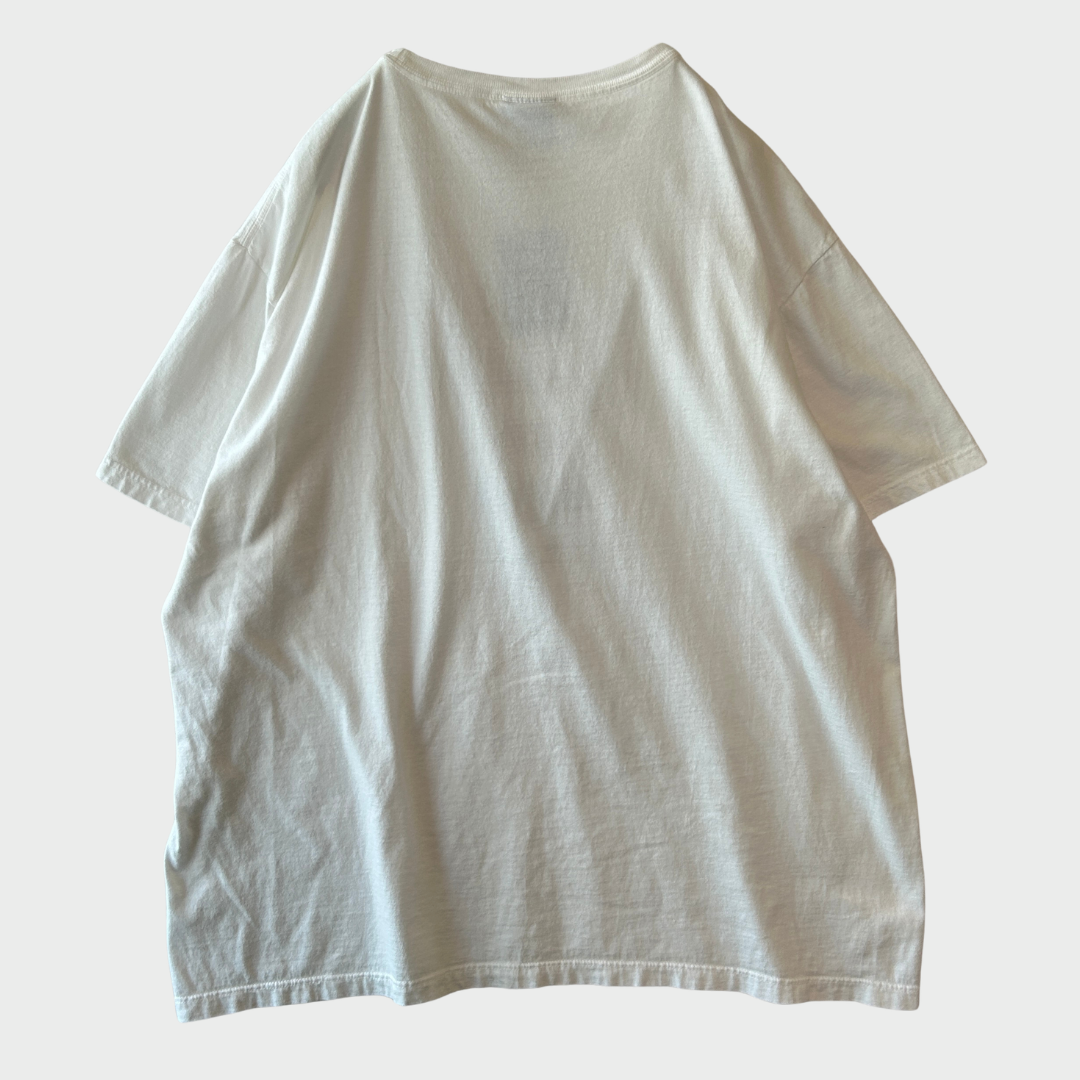 90's  POLO SPORT ラルフローレン ポロベアTシャツ白(L)/B3948T-SO
