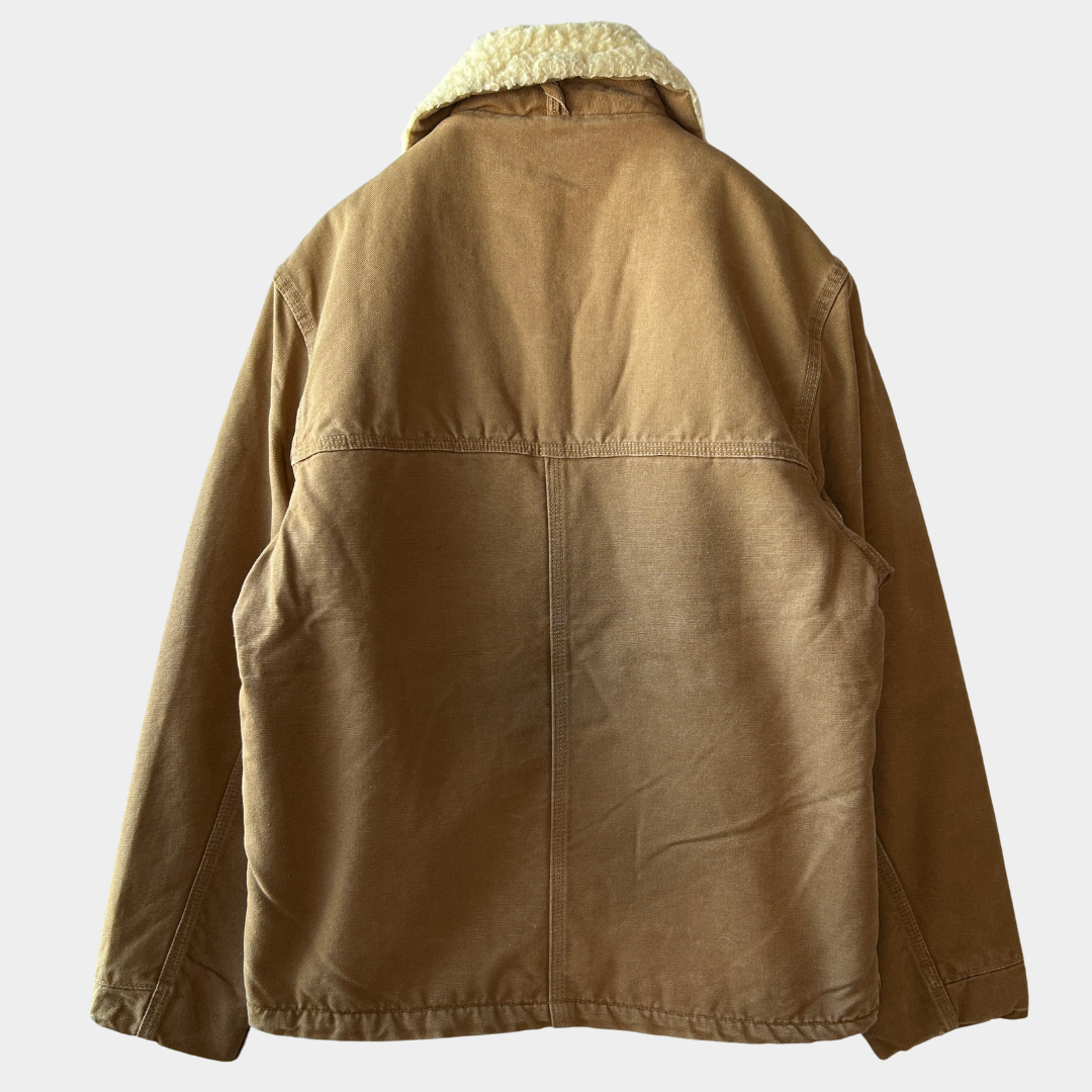 70's Carhartt カーハート ダックボアジャケット ブラウン(42)/A0218J-SO