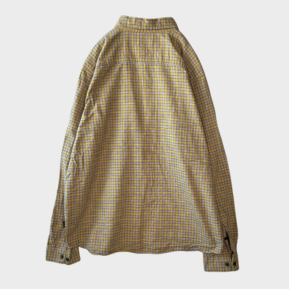 Patagonia パタゴニア チェックシャツ イエロー (XL) /A7914SH-SO