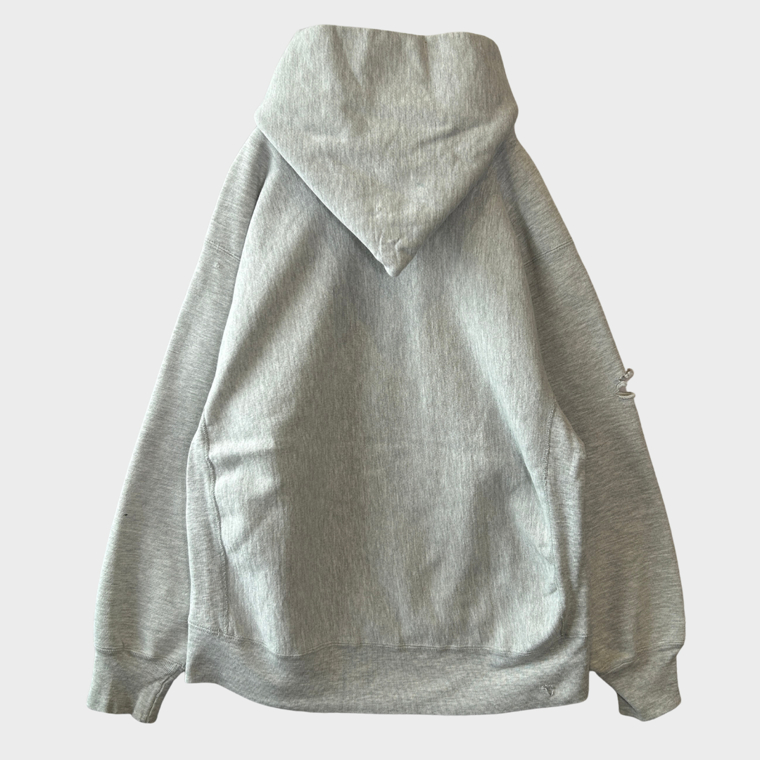 80's Champion チャンピオン Reverse Weave リバースウィーブ トリコタグ TULANE カレッジ スウェットフーディー パーカー  グレー (XL) /A7706R-SO