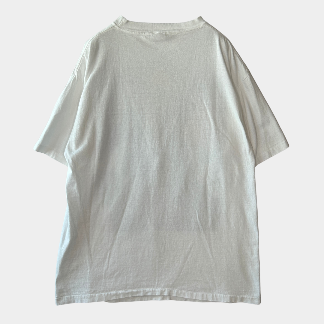 90's Disney ディック・トレイシー ムービーTシャツ 白 (XL)/C1010T-SO
