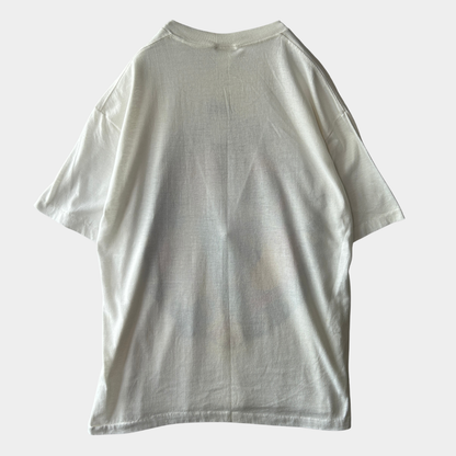 90's Mickey&Co. ミッキーマウス スケートボード キャラクターTシャツ 白 (One size)/A7570T-SO