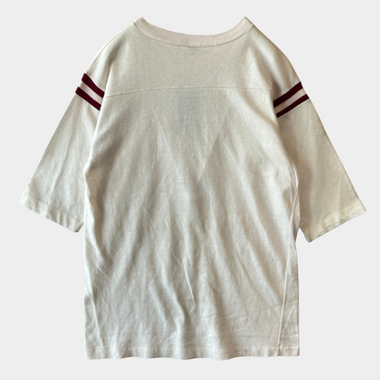 80's ARTEX スヌーピー GO TEAM! フットボールTシャツ (L)/A7304T-SO