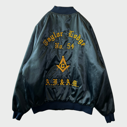 90's Jacket ナイロンスタジャン フリーメイソン ネイビー (2XL) B4099J-SO