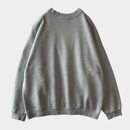 00's NIKE ナイキ ミニスウッシュ クルーネックスウェット グレー(XL)/A9332S-SO