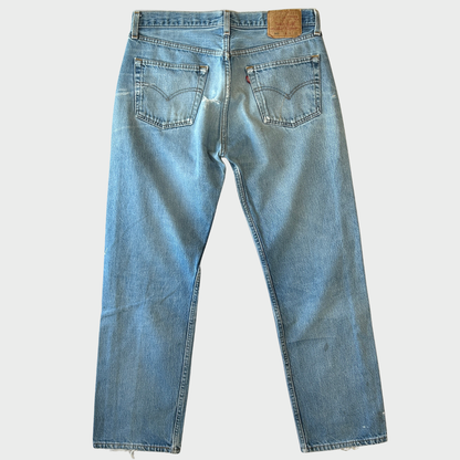 00's Levi's リーバイス 501 denim ダメージデニムパンツ (W34/L30) /A5666P-SO