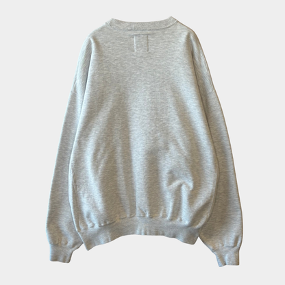 90's Russell Athletic ラッセル PRO Cotton ３段プリントカレッジスウェット グレー(XL)/A8518S-SO