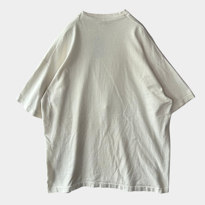 90's Woodstock 1994ウッドストック 染み込みプリントTシャツ 白 Fruit of the loom(XL)/A3947T-SO
