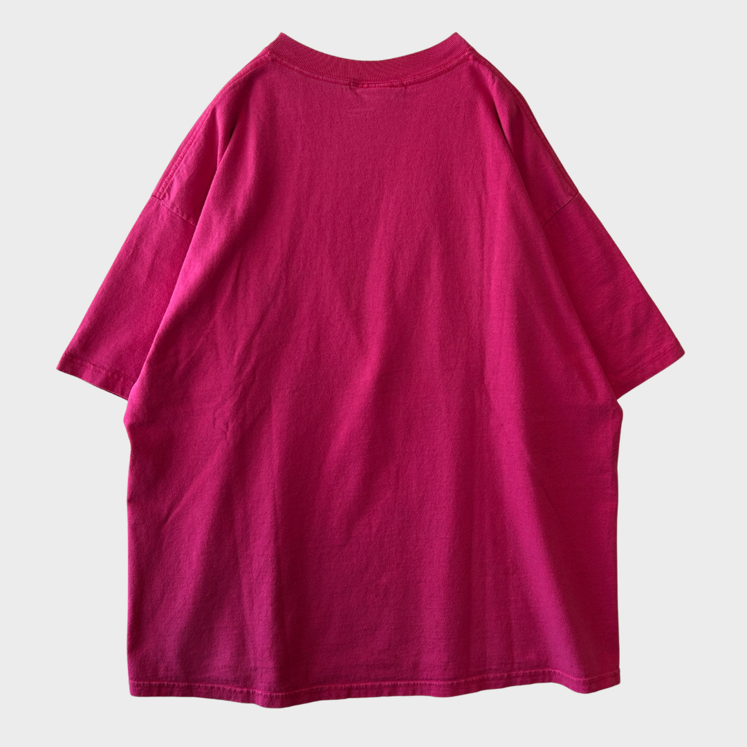 00's UNIVERSAL STUDIO HOLLYWOOD ユニバーサルスタジオ BETTY BOOP ベティ・ブープ キャラクターTシャツ ピンク XL B3477