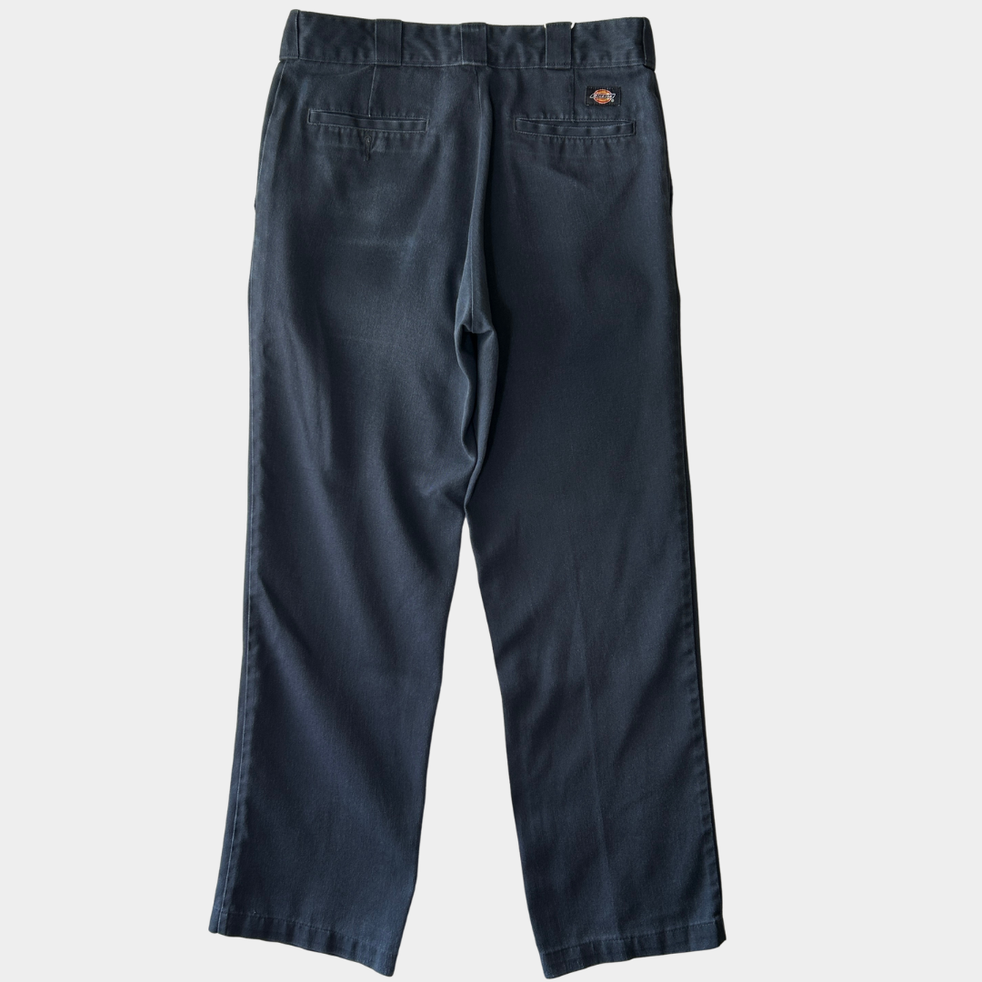 00's Dickies 874 flex チノパン ワークパンツ 紺 (サイズ不明)/C1301P-SO