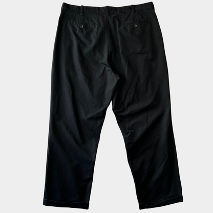 00's J.CREW Essential Chino コットンチノパン ブラック(W38)/C1177P-SO