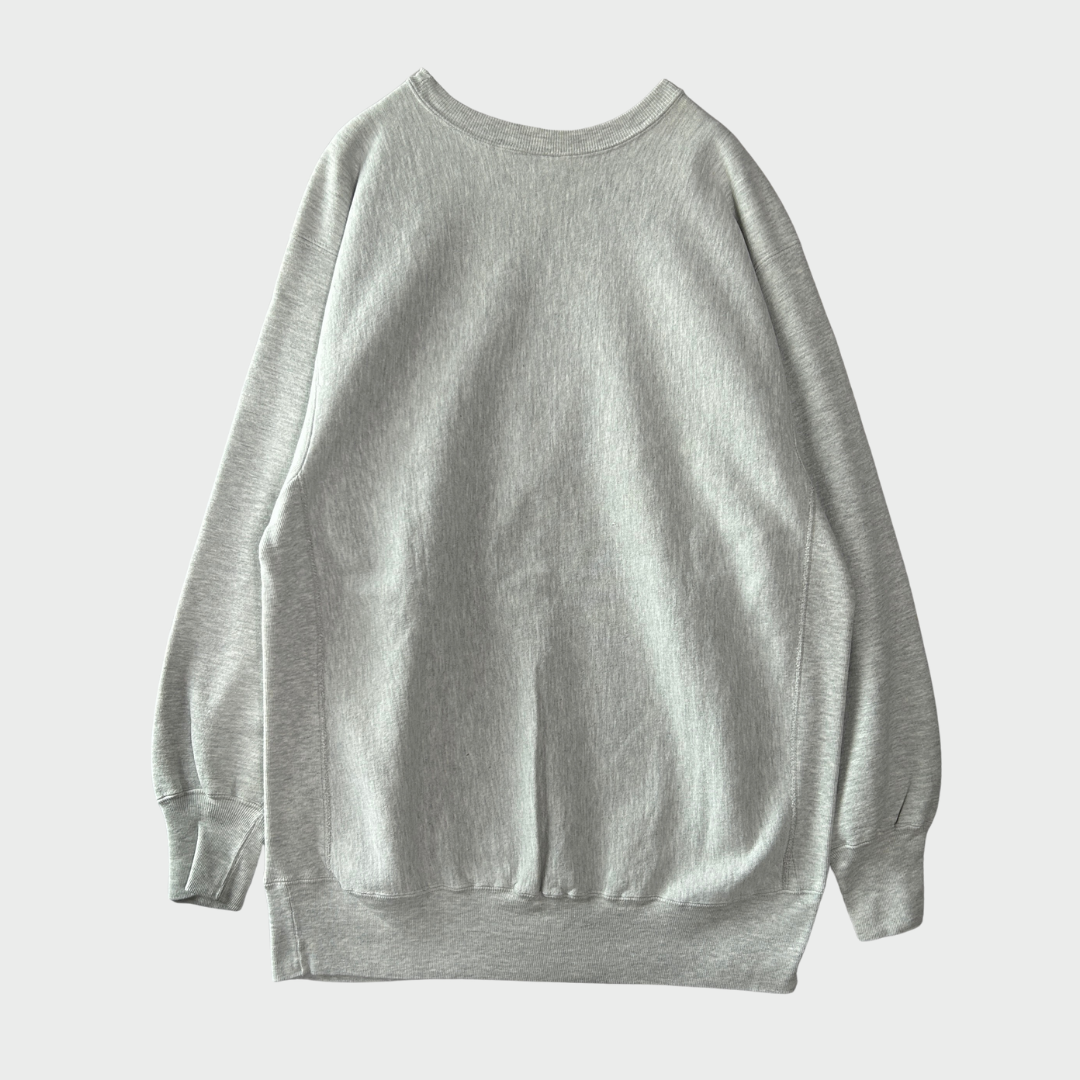 90's  Campion  REVERSE WEAVE リバースウィーブ NEBRASKA ATHLETIC DEPT. アッシュグレー XXXL /A1412S-SO