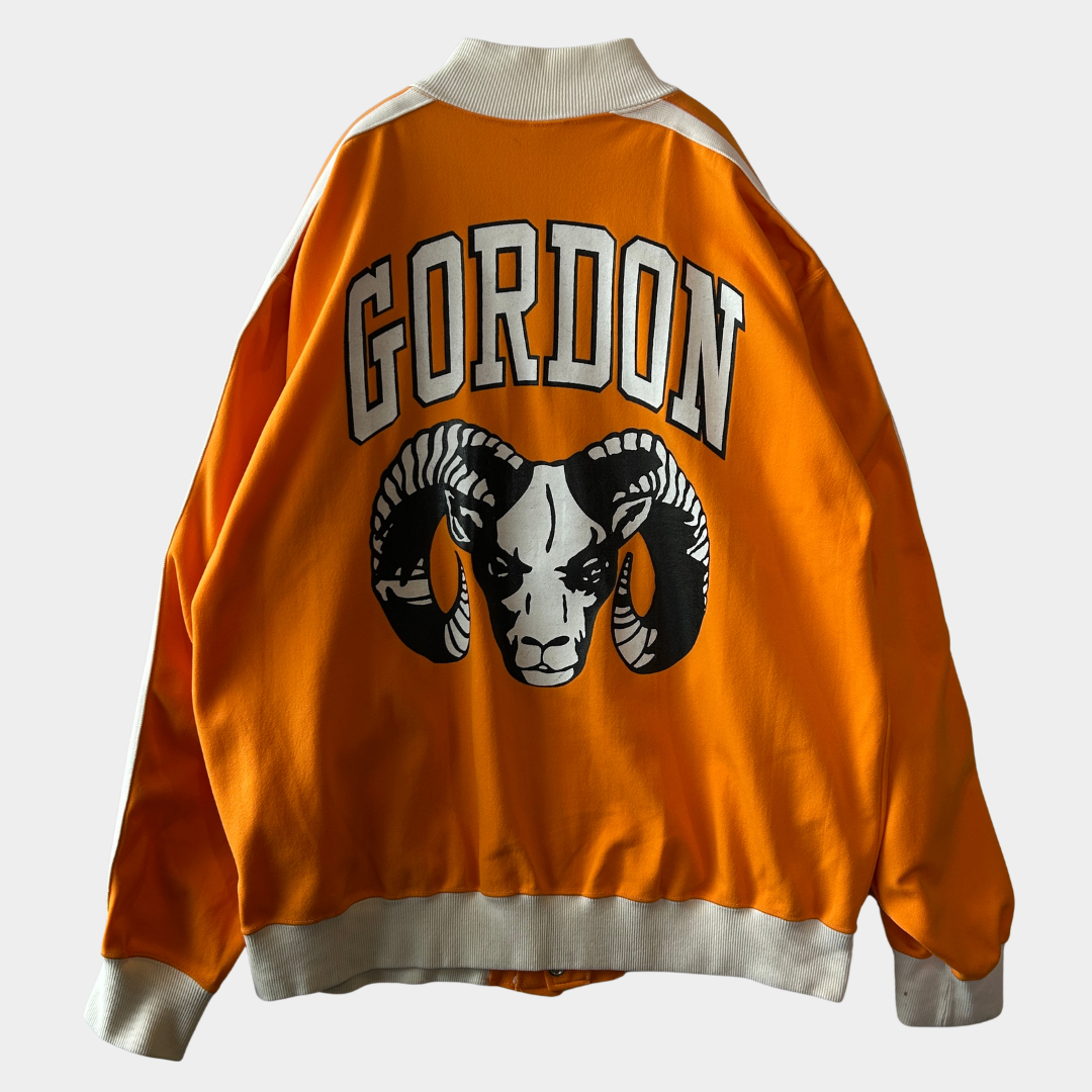 70's Russell Athletic ラッセル トラックジャケット GORDON オレンジ(L)/C1467J-SO