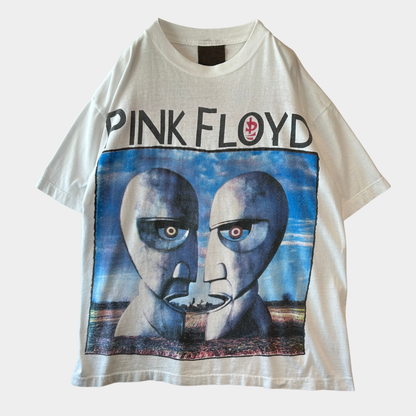 90's Pink Floyd ピンク・フロイド ”The Division Bell" ワールドツアー  メキシコ公演 ツアーTシャツ ブート 白/C1243T-SO