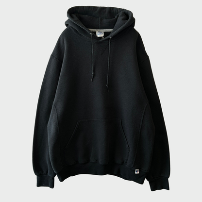 00's Russell Athletic ラッセル フーディー 黒 (L) /B2919S-SO