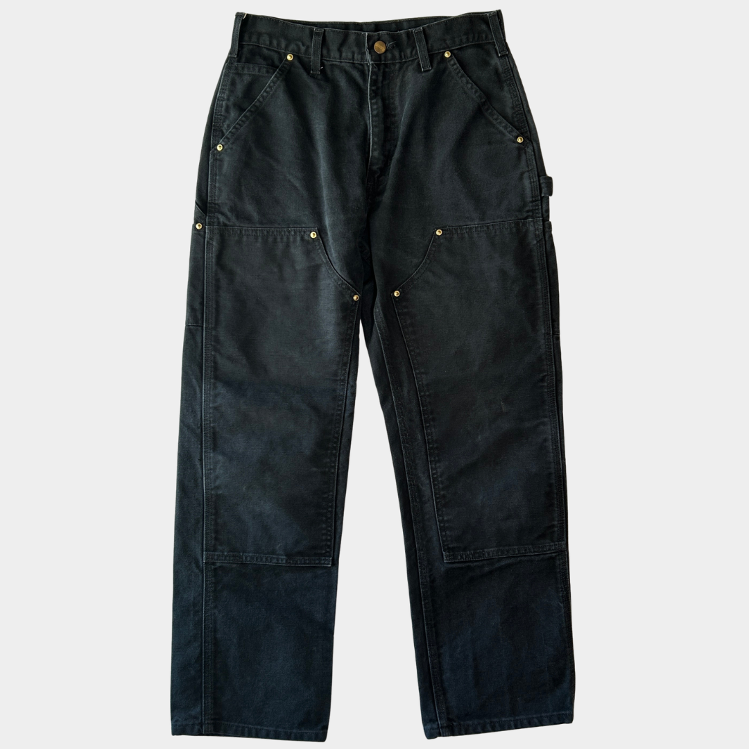 00's Carhartt カーハート ダブルニーパンツ B01 BLK (30×30)/B4030P-SO