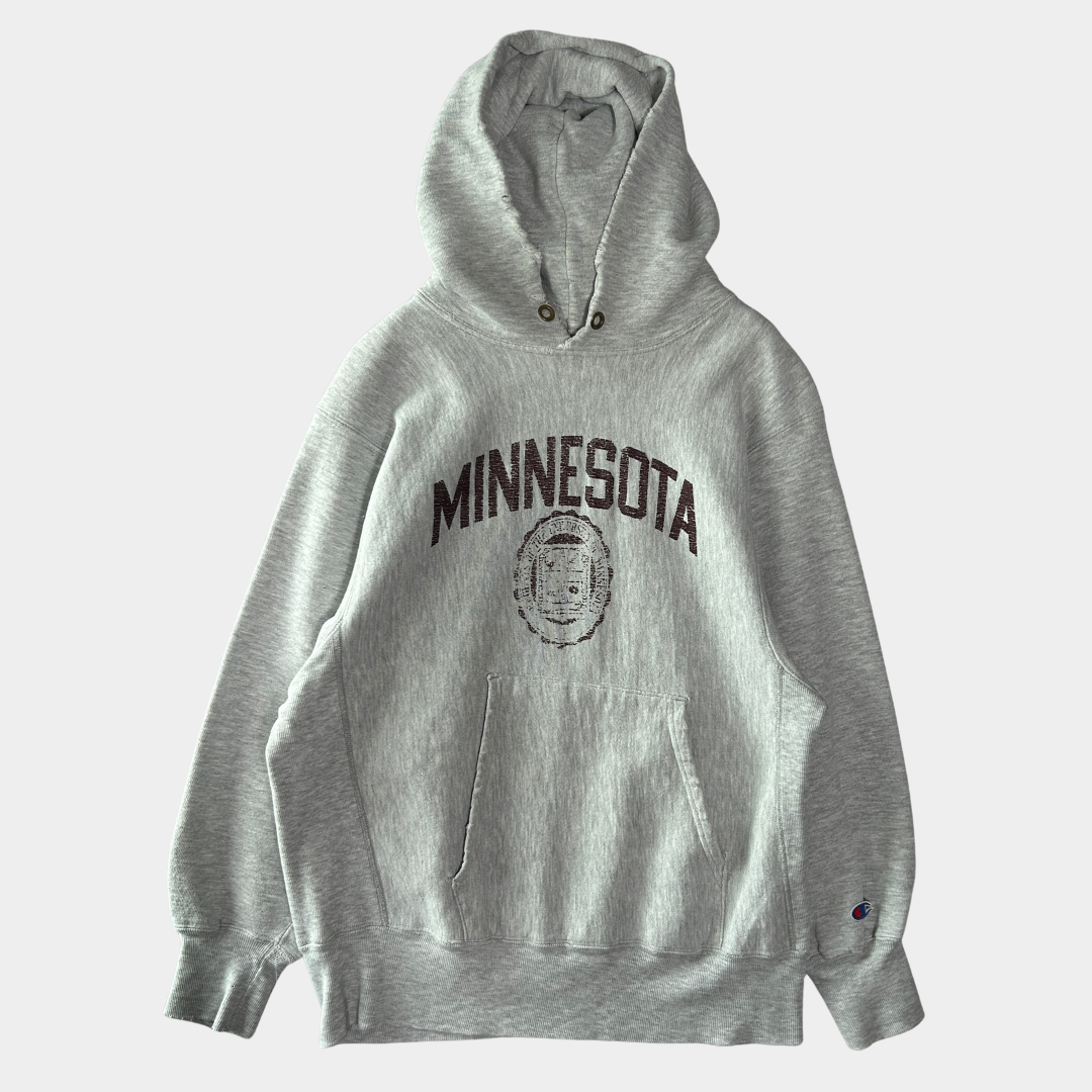 80's champion reverse weave "MINNESOTA" チャンピオン リバースウィーブ ミネソタ グレー (M)/A7543S-SO