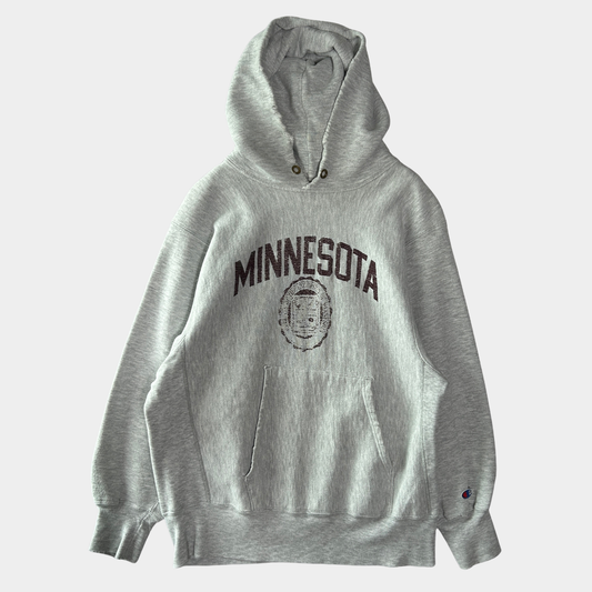 80's champion reverse weave "MINNESOTA" チャンピオン リバースウィーブ ミネソタ グレー (M)/A7543S-SO
