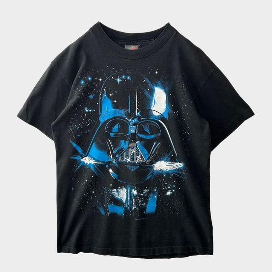 90's Keehn Scenes Inc.  スターウォーズ ダースベイダー ムービーTシャツ 黒 (M)/A6994T-SO