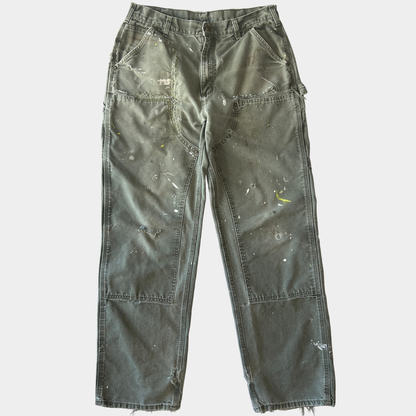 00's Carhartt カーハート ダブルニーパンツ B136 MOS (L34)/C0444P-SO