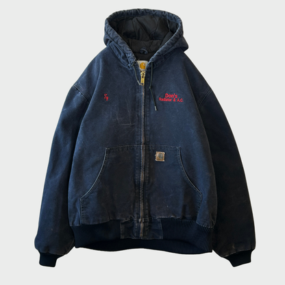 00's Carhartt カーハート アクティブジャケット J130 MDT ネイビー系 (L) /B3403J-SO