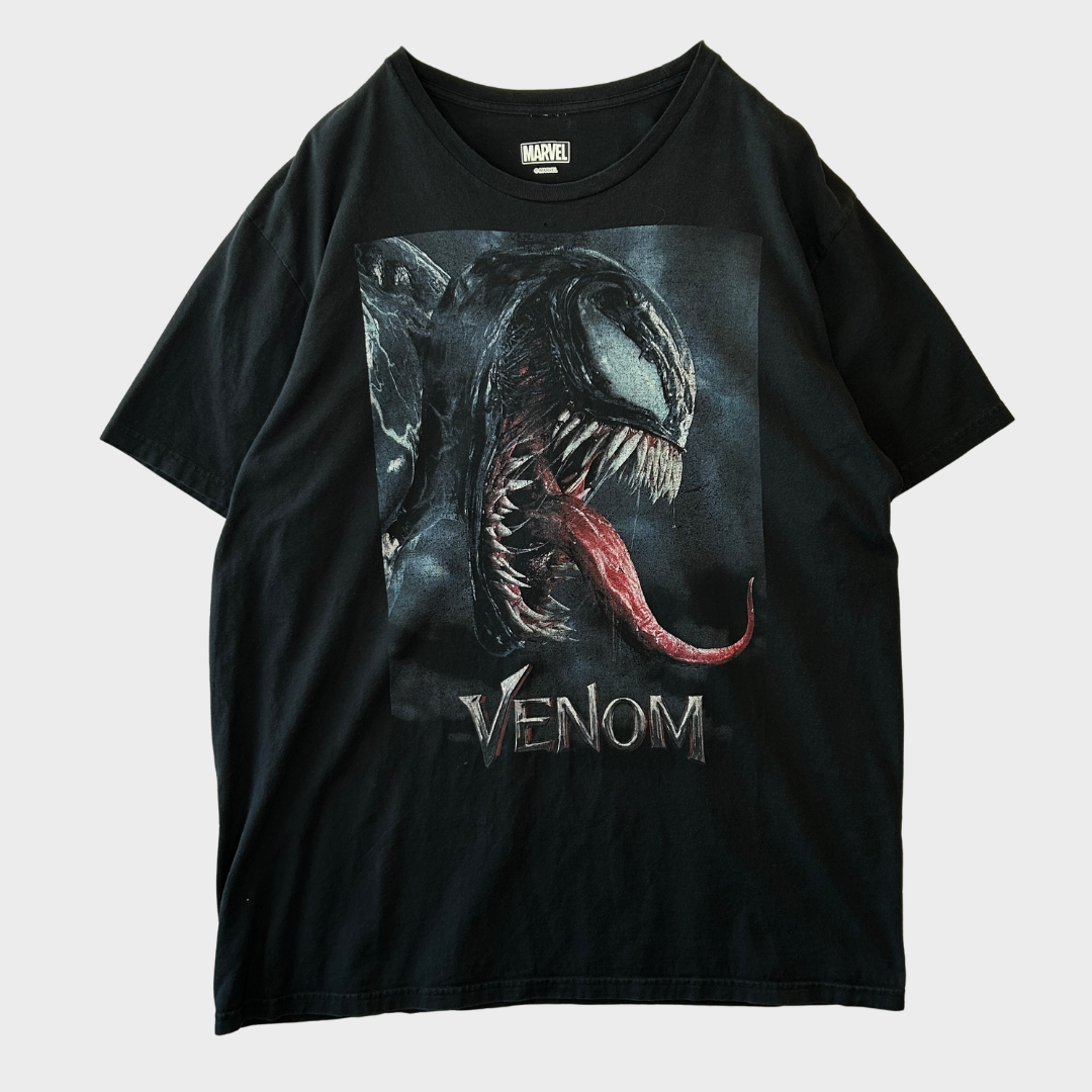 00's MARVEL マーベル VENOM ヴェノム ムービーTシャツ ブラック (サイズ不明) /B3692T-SO