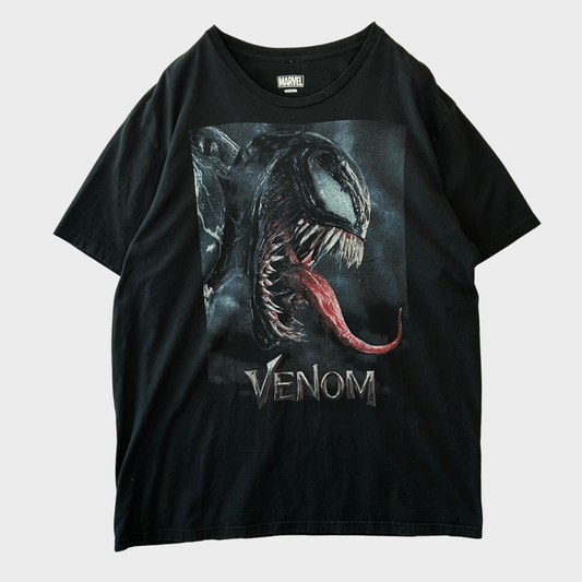 00's MARVEL マーベル VENOM ヴェノム ムービーTシャツ ブラック (サイズ不明) /B3692T-SO