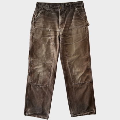 00's Carhartt ka-ha-to ダブルニーパンツ B136 DKB (34×32)/C1058P-SO