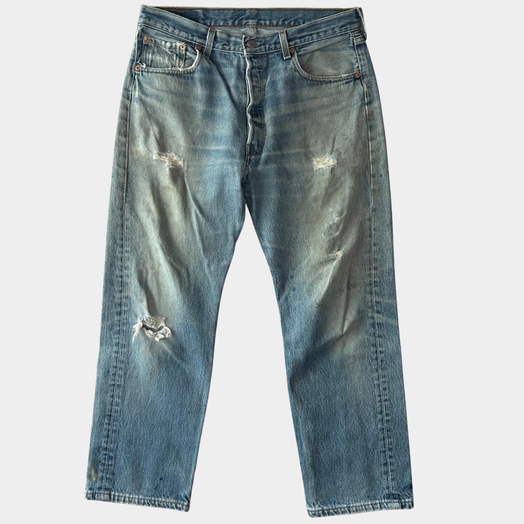 90's Levi's 501 リーバイス デニムパンツ 青 (35×31)/A9728P-SO