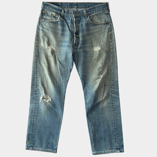 90's Levi's 501 リーバイス デニムパンツ 青 (35×31)/A9728P-SO
