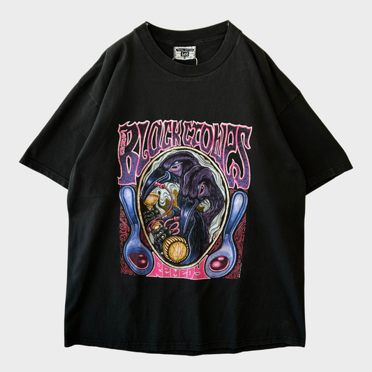 90's  Lee  The Black Crowes  両面プリント バンドTシャツ 黒 XL /A7615T-SO