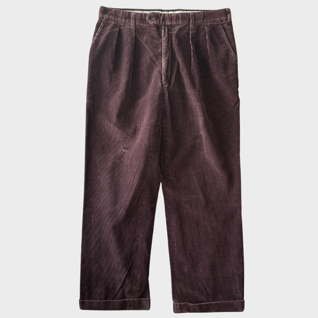 L.L.Bean エルエルビーン コーデュロイパンツ ワインレッド (SIZE36) /A9102P-SO