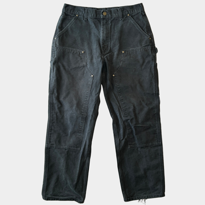 Carhartt カーハート B136-BLK ダブルニーワークパンツ Loose Fit ペインター (34×32)/B3426P-SO