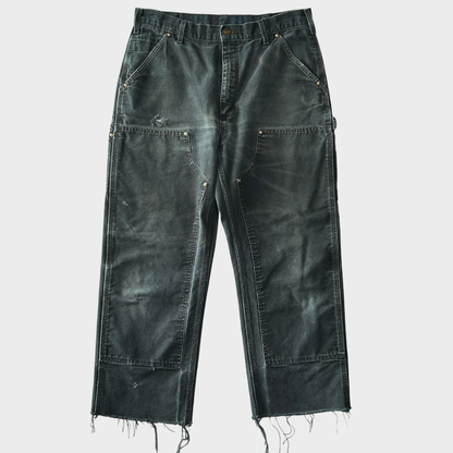 00's Carhartt カーハート ダブルニー ブラック (サイズ不明)/A8361P 00's Carhartt カーハート ダブルニー ブラック (サイズ不明)/A8361P