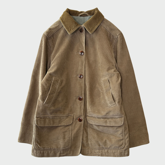 90's  L.L.Bean  WOMEN'S コーデュロイ ハンティングジャケット ブラウン S /A5581J-SO