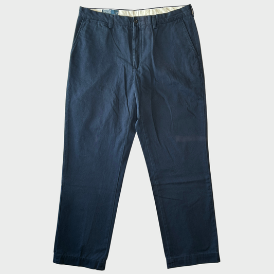 00's Polo byRalph Lauren ラルフローレン Preston Pant チノパン 紺 (36×32)/A9079P-SO