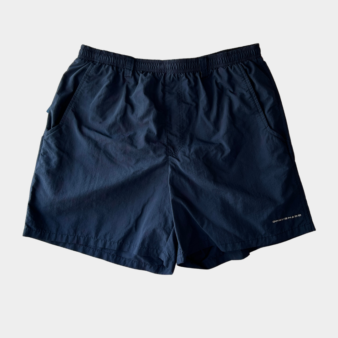 00's Columbia コロンビア PFG ナイロンショートパンツ 紺 (L)/C0900P-SO