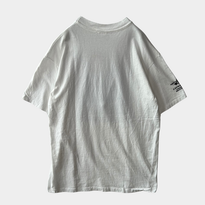 90's Hanes The Earth アートTシャツ 白(XL)/B2111T-SO