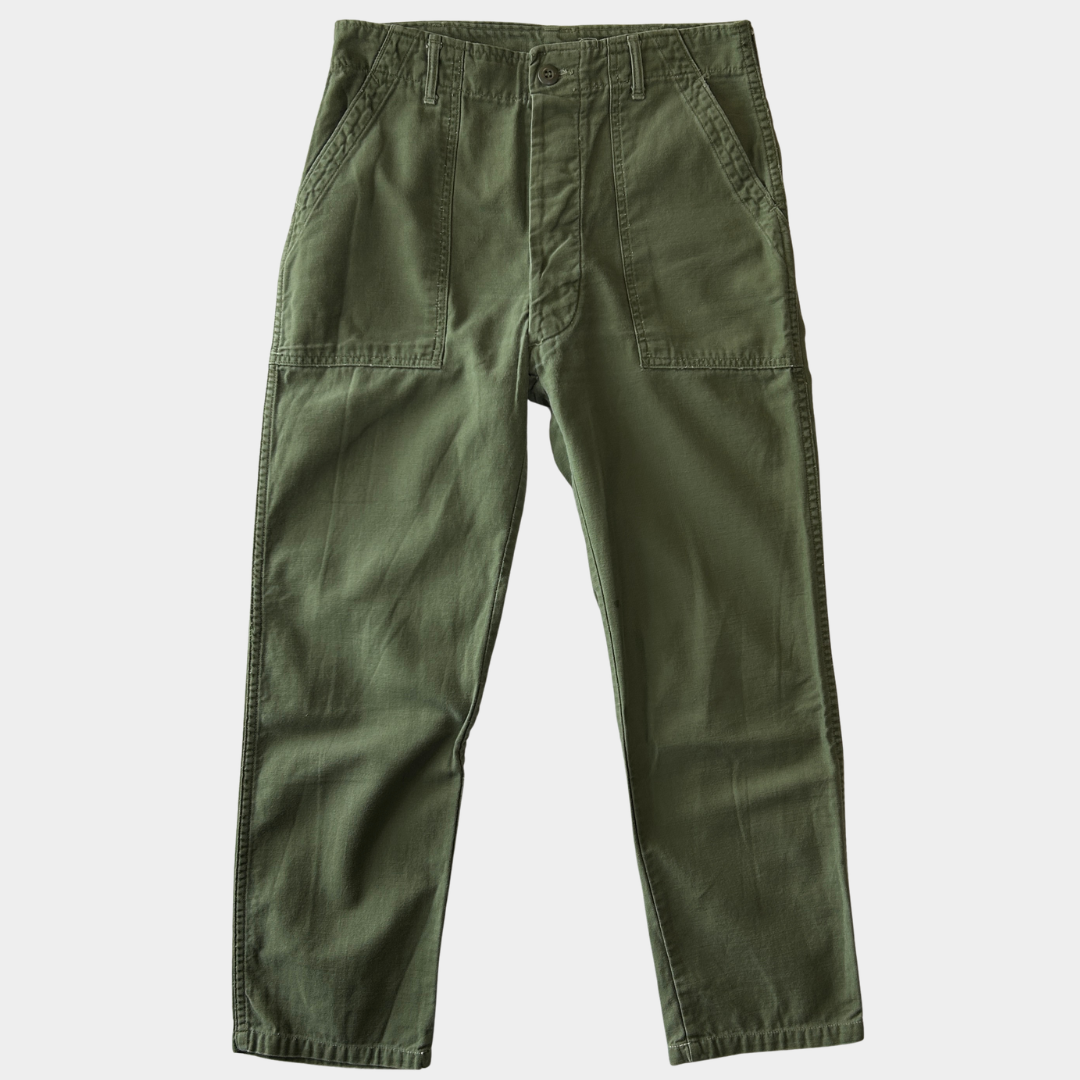 60~70's U.S.ARMY Utility Pants ベイカーパンツ ミリタリー (32×33)/A5670P-SO