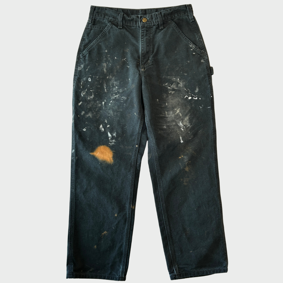 Carhartt カーハート ダックペインターパンツ 黒 (30×30)/A8372P-SO