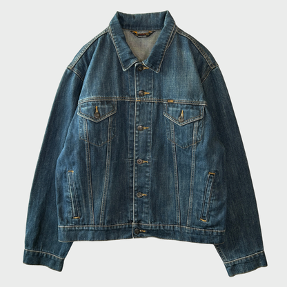 00's Polo Jeans Company ラルフローレン デニムジャケット 青 (M)/B2305J-SO
