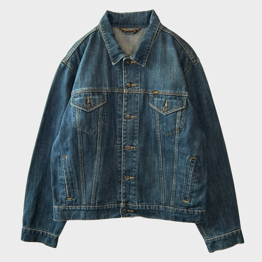00's Polo Jeans Company ラルフローレン デニムジャケット 青 (M)/B2305J-SO
