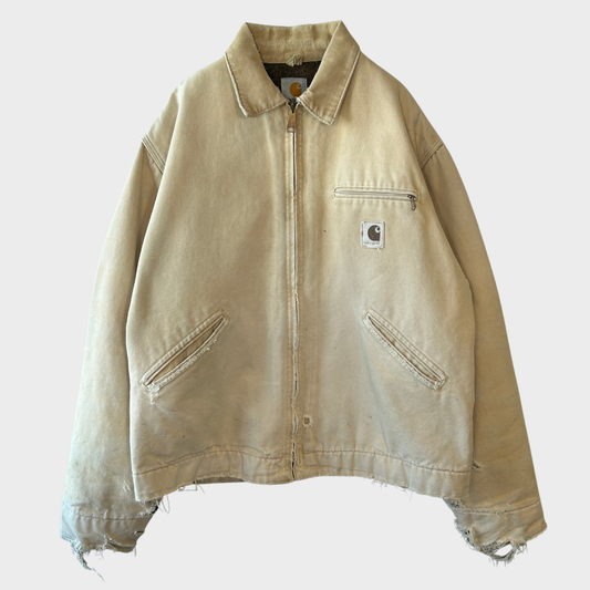 90's Carhartt カーハート デトロイトジャケット ベージュ (サイズ不明)/A8834J-SO
