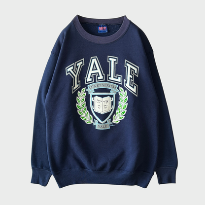 90's Savvy カレッジスウェット "YALE" ネイビー(L)/ A9589S-S0
