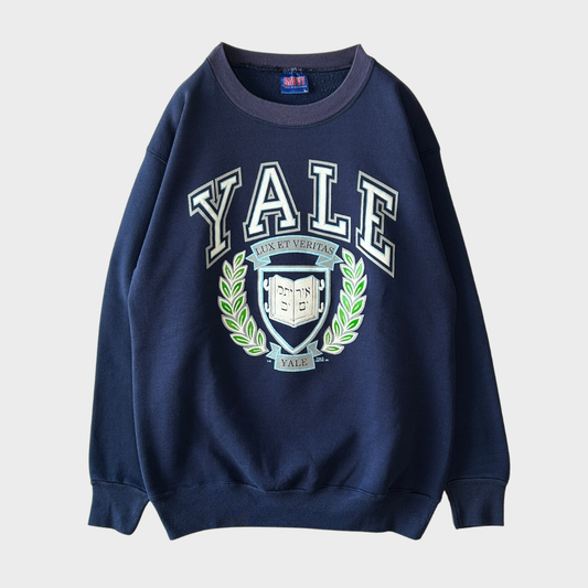 90's Savvy カレッジスウェット "YALE" ネイビー(L)/ A9589S-S0