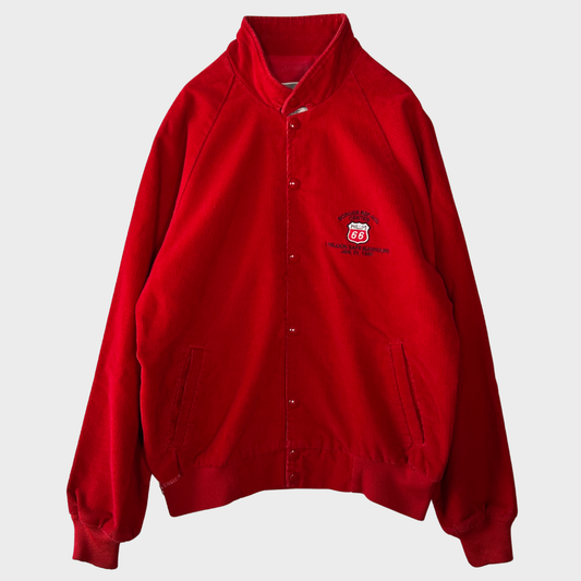 90's K-Brand コーデュロイ スウィングトップジャケット 赤 (M)/B3101J-SO