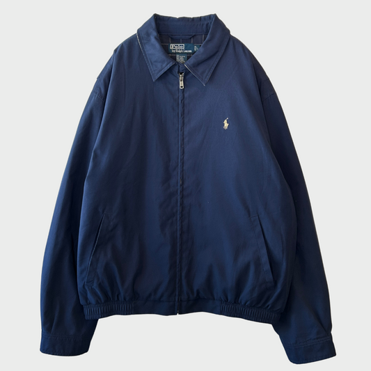 00's Polo Ralph Lauren スィングトップ 紺 (L)/B3036O-SO